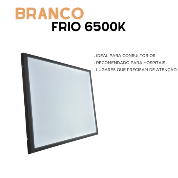 Luminária Painel Led 60x60 48w Sobrepor Quadrado - Image 8